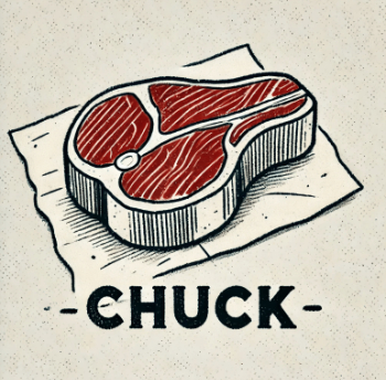 uso de chuck en inglés
Chuck steak is perfect for slow-cooked dishes