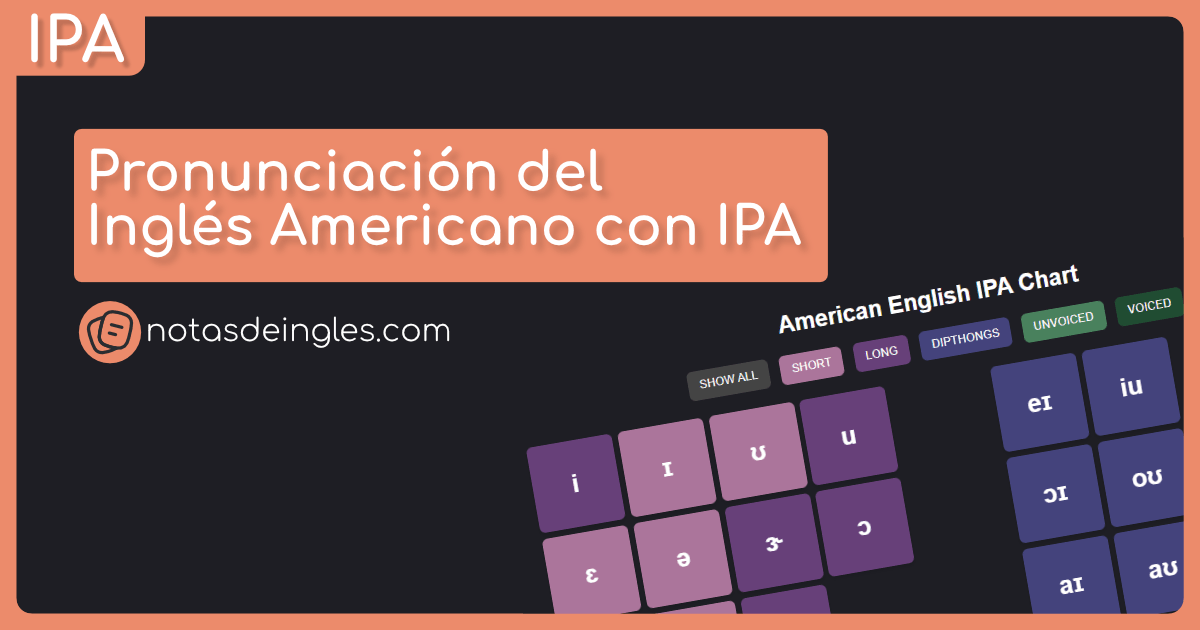 ingles americano con ipa